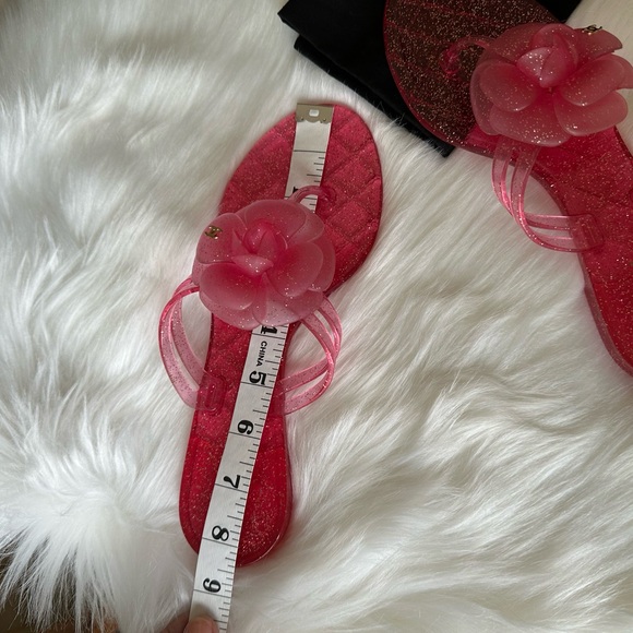 Auth Chanel Sandals 37 Never Use - Picture 14 of 16